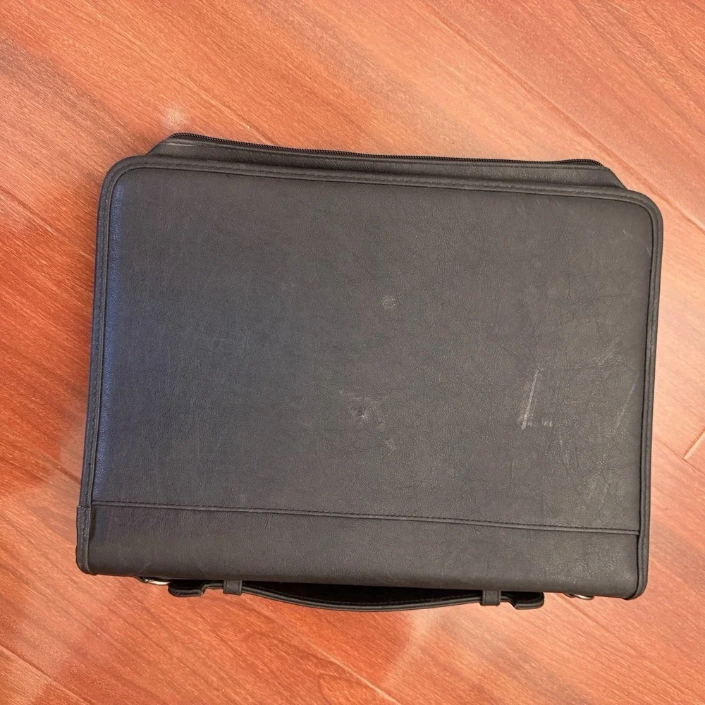 LEEDs San Bernardino California Fire Department Padfolio Daytimer VTG